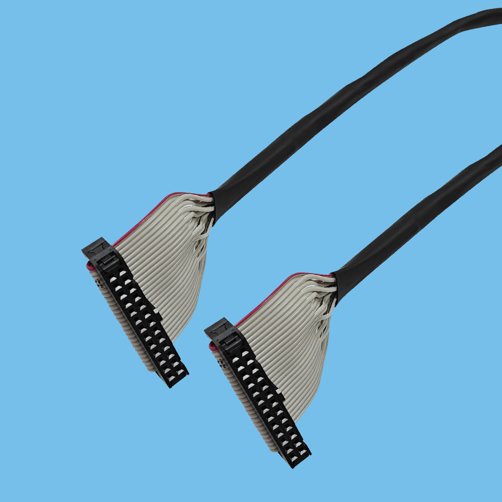 26 pin plug-in integrated flat extension harness
