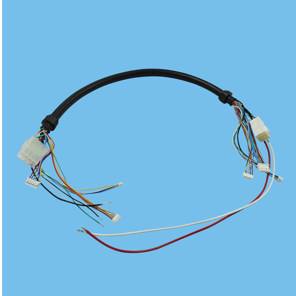 Customized wiring harness plug-in integration Customized wiring harness cable