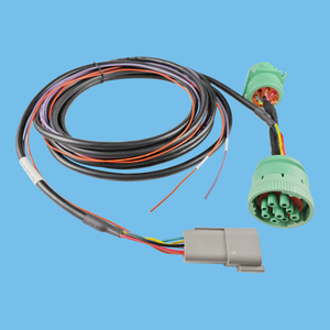 9-pin J1939 male and female head to DT04 connecting wire