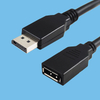 DISPLAYPORT Male - Female Connector Nickel Plated Shell Size: 0.5MT ~ 3.0MT Black