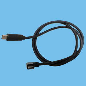 USB TYPE-C Male - Male - 90 degree data cable